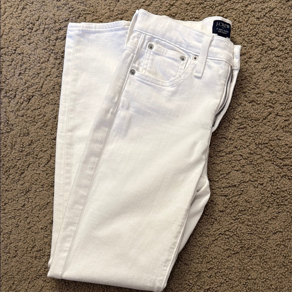 J. Crew Women's White Jeans